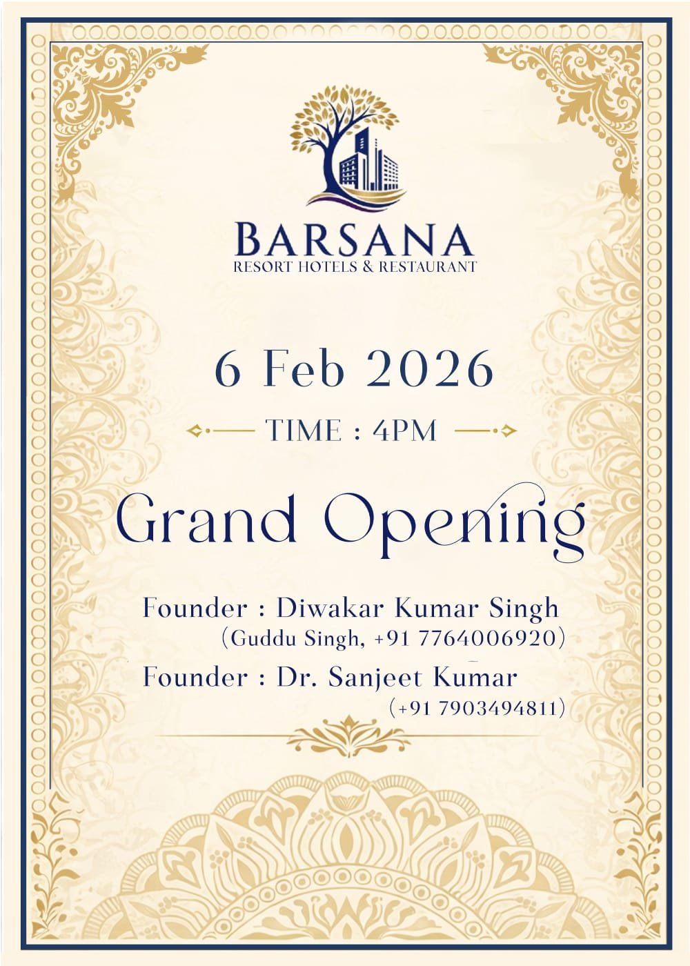 Barsana Resort Front